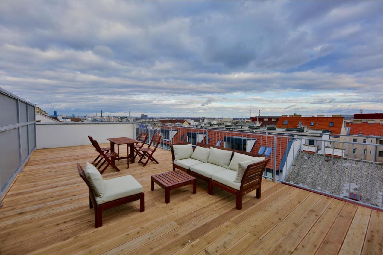 Ferienwohnung Sunny Penthouse L Dg5'12 Wien Exterior foto