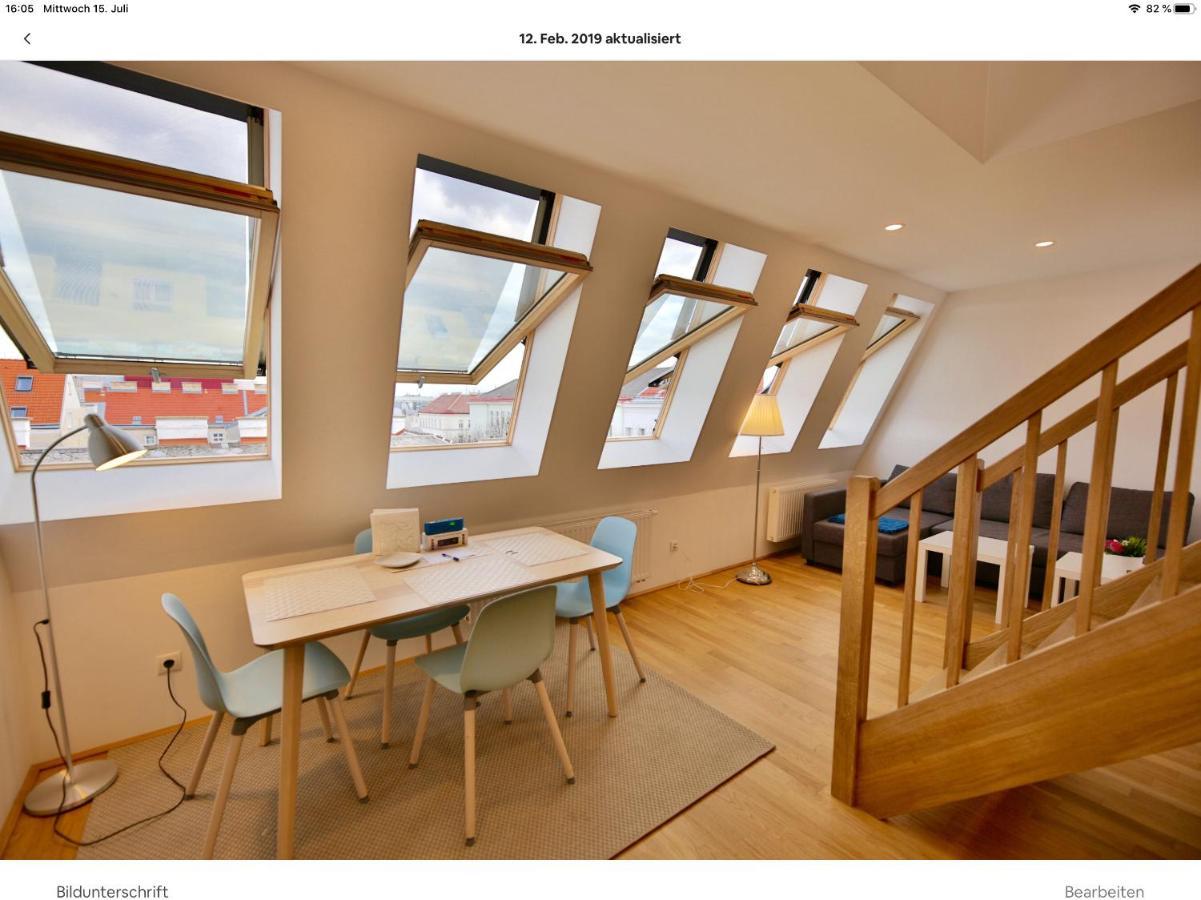 Ferienwohnung Sunny Penthouse L Dg5'12 Wien Exterior foto